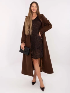 Sukienka MI SK model 21768475 brązowy - FPrice