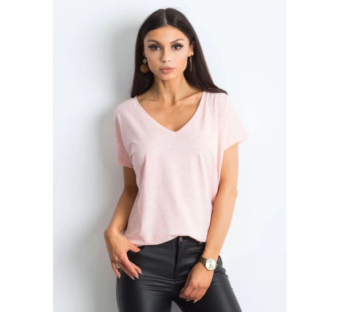 Tričko RV TS model 21474674 světle růžová - FPrice Tričko RV TS model 21474674 světle růžová - FPrice