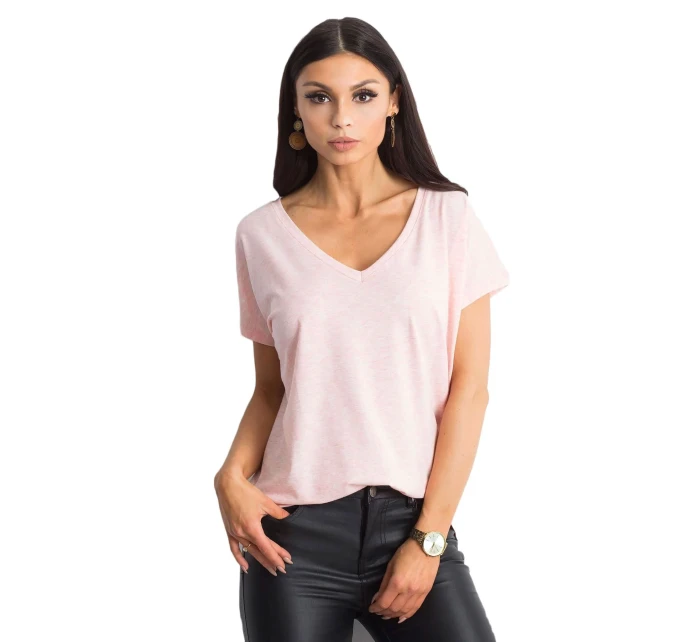 Tričko RV TS model 21474674 světle růžová - FPrice Tričko RV TS model 21474674 světle růžová - FPrice