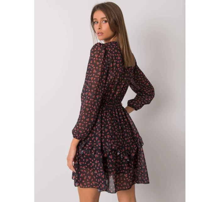 Šaty TW SK BI 0928 2.23 čierna a červená Šaty TW SK BI 0928 2.23 čierna a červená