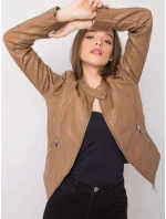 Dámska krátka bunda NM DE KR HX 2838.95P Brown camel - FPrice
