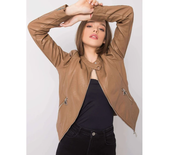 Dámska krátka bunda NM DE KR HX 2838.95P Brown camel - FPrice