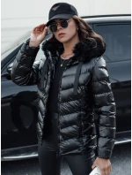 Dámska prešívaná zimná bunda s kapucňou MIRIAL čierna FashionStreet TY4574 Dámska prešívaná zimná bunda s kapucňou MIRIAL čierna FashionStreet TY4574