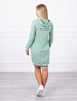 Šaty Brooklyn tmavo mätové