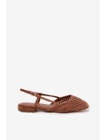 baleríny z eko semiše Camel model 21951516 - Boto