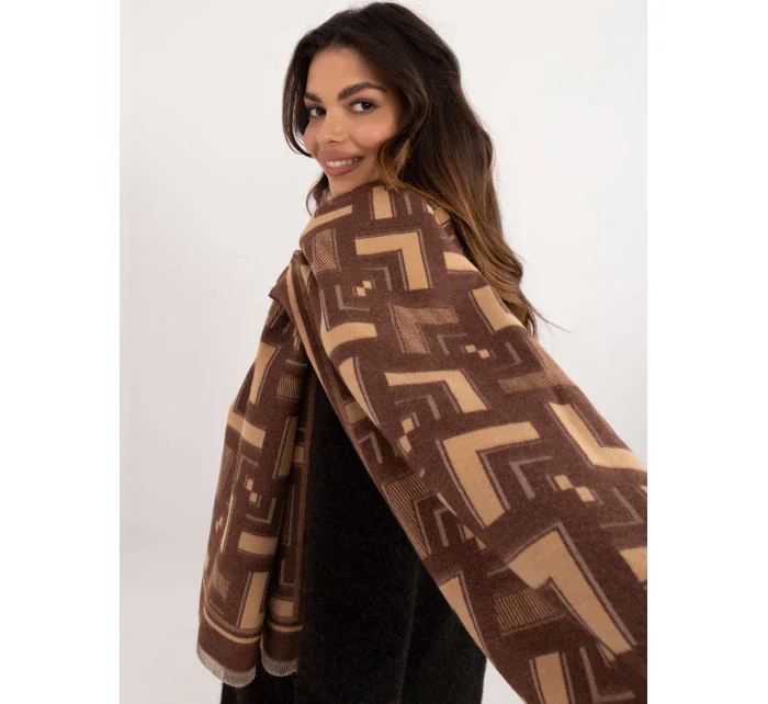 Šála AT SZ model 20506902 hnědá - FPrice