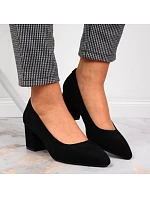 Dámské lodičky model 22097964 černé Sergio Leone - SWEET SHOES