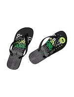 Pánske žabky Ipanema Graphics black-green 83532-AP253