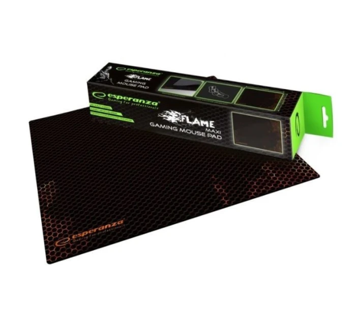 Herní podložka pod myš Flame  mm x 400 mm) model 21864856 - Esperanza