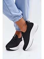 Materiálové Sportovní Boty Dámské SlipOn  Černé model 22133431 - Kobbo