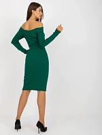 Dámske šaty EM SK 674 tmavo zelené