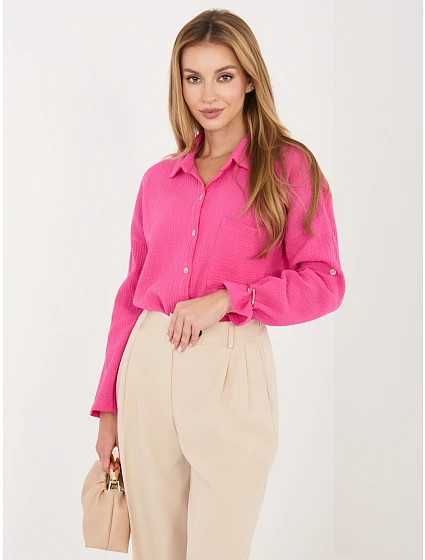 MI košeľa KS 2337.18 fuchsiová