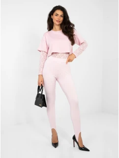 Nohavice MI SP K22.65 svetloružové