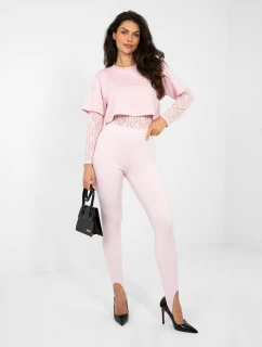 Nohavice MI SP K22.65 svetloružové