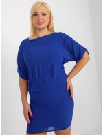 NU SK 1510.37 kobaltové šaty NU SK 1510.37 kobaltové šaty