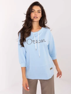 Blúzka RV BZ A785.58 svetlo modrá