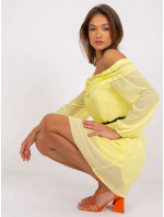 Žlté španielske šaty Ameline