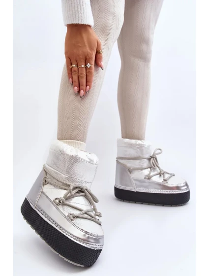 Dámské sněhule se stříbrným šněrováním Toolsa Dámské sněhule se stříbrným šněrováním Toolsa