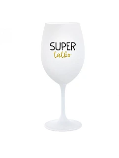 SUPER DAD - pohár na biele víno 350 ml