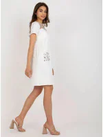 Dámske šaty LK SK 506790 šaty.45 ecru - Lakerta