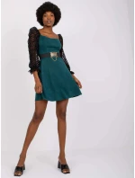 Dámske šaty 508840.22X tmavozelená - Lakerta