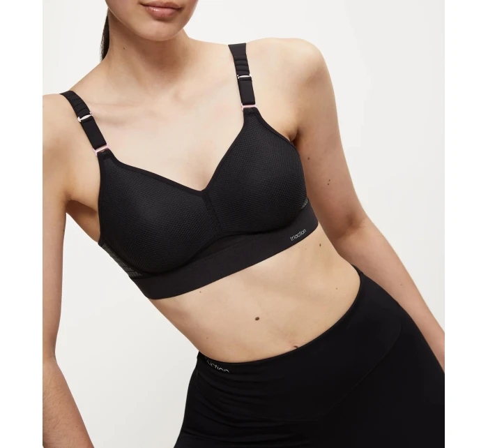 Dámska športová podprsenka Triaction Hybrid Lite P EX - BLACK - black 0004 - TRIUMPH