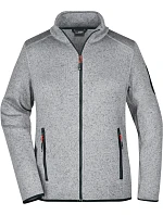 JN Dámská pletená fleecová bunda 02.0 light grey model 22489367 - Daiber JN Dámská pletená fleecová bunda 02.0 light grey model 22489367 - Daiber