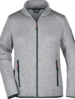 JN Dámská pletená fleecová bunda 02.0 light grey model 22489367 - Daiber