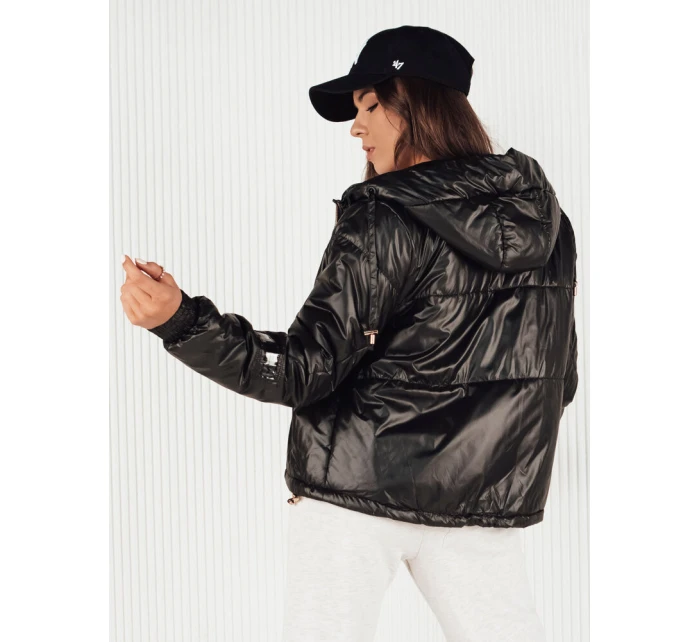 Dámska prechodná bunda ARON čierna FashionStreet TY4113 Dámska prechodná bunda ARON čierna FashionStreet TY4113