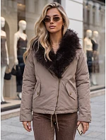 Dámska zimná bunda s odnímateľným golierom Fango FashionStreet TY5913 Dámska zimná bunda s odnímateľným golierom Fango FashionStreet TY5913