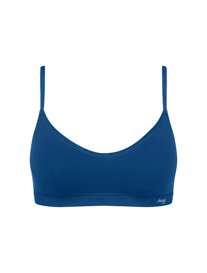 Dámska podprsenka FREE Evolve P - BLUE - tmavomodrá 7010 - SLOGGI