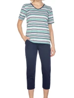 Dámske pyžamo 654 modré plus - REGINA