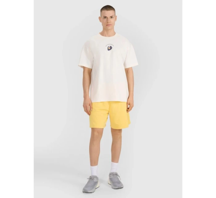 Pánské tričko oversize s potiskem model 21736339 - 4F Pánské tričko oversize s potiskem model 21736339 - 4F