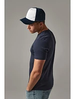 Beechfield B 645 5-panelová čiapka Vintage Trucker 53.0645 nebovo modrá/biela
