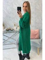 Zelený dlouhý svetr Zelený dlouhý svetr
