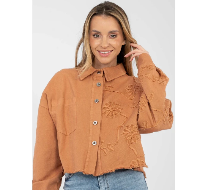 IT KR bunda FL9993.77 tmavo oranžová