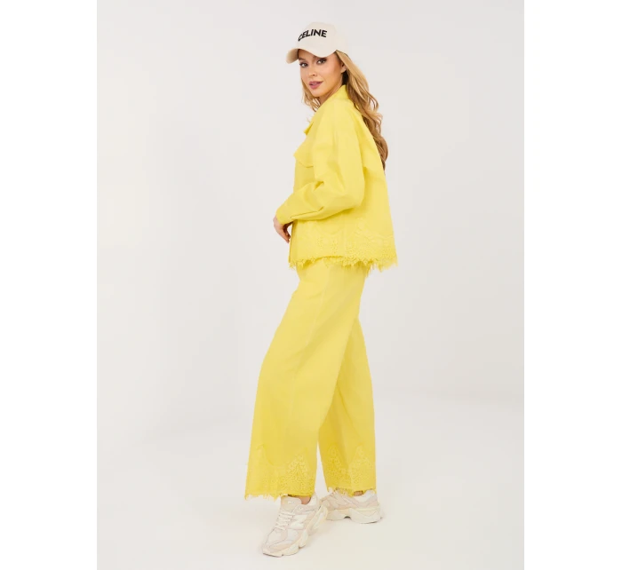 IT nohavice SP FL9995.57 žltá