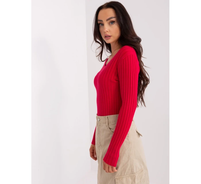 PM SW PM1088 Sveter.25 červená PM SW PM1088 Sveter.25 červená