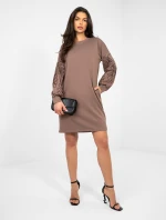 RV SK šaty A1064.09 tmavá lila