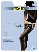 Dámske pančuchové nohavice Velour 30 den - Omsa