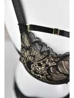 Dámská podprsenka PUSH BLACK BEIGE model 18408459 - MEDIOLANO