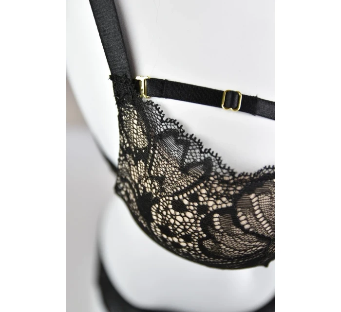 Dámská podprsenka PUSH BLACK BEIGE model 18408459 - MEDIOLANO