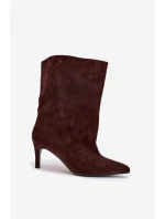 Topánky na podpätku model 222511 Step in style