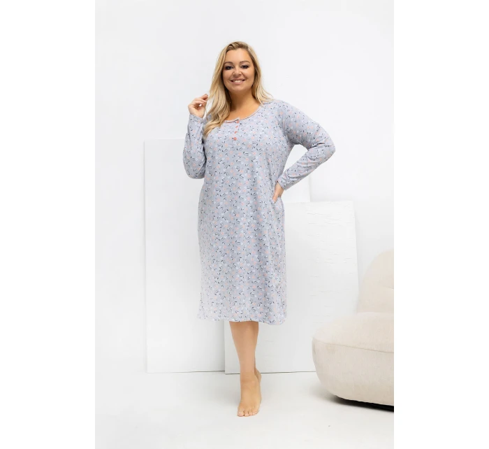 Nadmerné veľkosti Nočná košeľa model 223307 Forever Pink