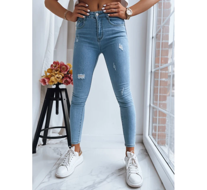 Dámske nohavice THAT ONE modré FashionStreet UY1396