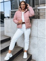 Dámská prošívaná bunda pink Dstreet model 21970289 - FashionStreet