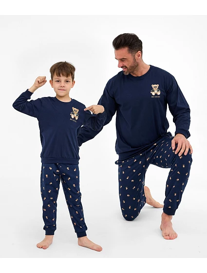 Kids Boy model 21236418 Big Boss pyžamo délka/r 86128 - Cornette