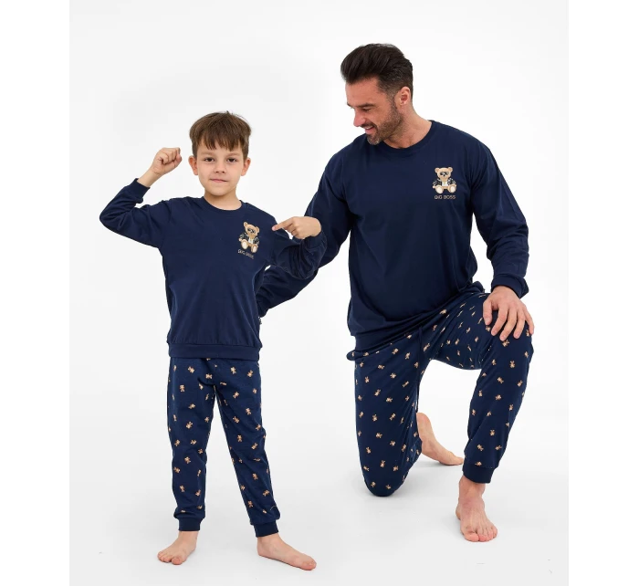 Kids Boy model 21236418 Big Boss pyžamo délka/r 86128 - Cornette Kids Boy model 21236418 Big Boss pyžamo délka/r 86128 - Cornette