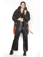 PUCHOWA KURTKA DAMSKA Z  CZARNA model 21244218 - Ann Gissy