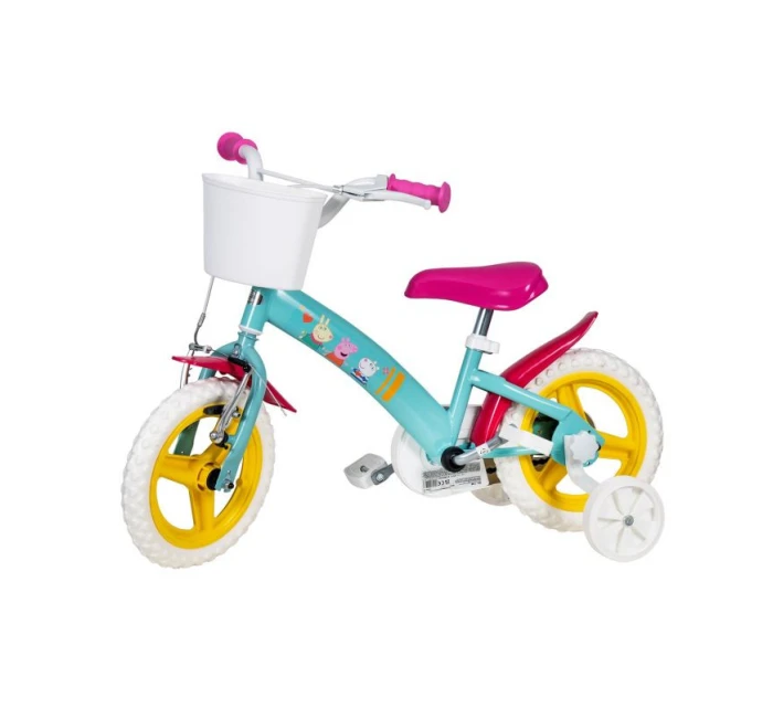 Detský 12" bicykel Peppa Pig zelený 1198 Detský 12" bicykel Peppa Pig zelený 1198